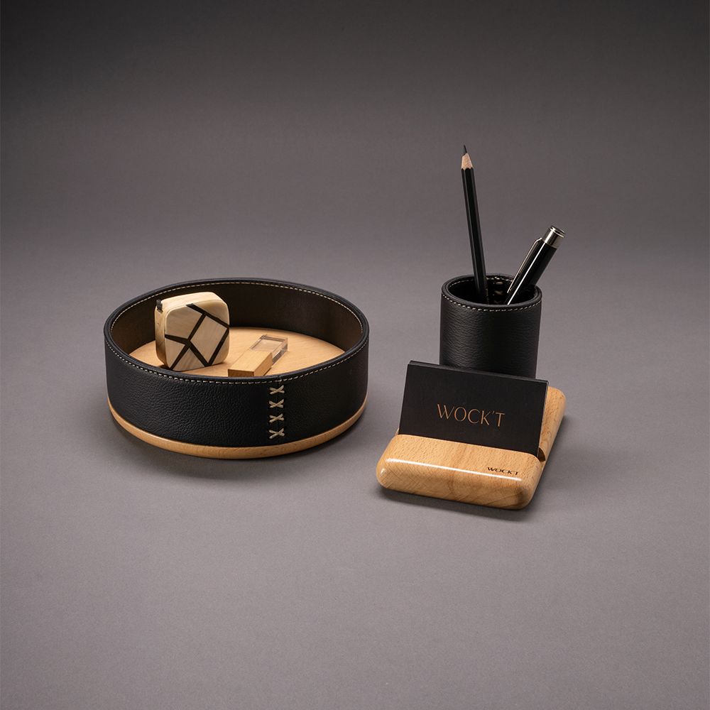 Pack Desk : Hêtre Jet Black
