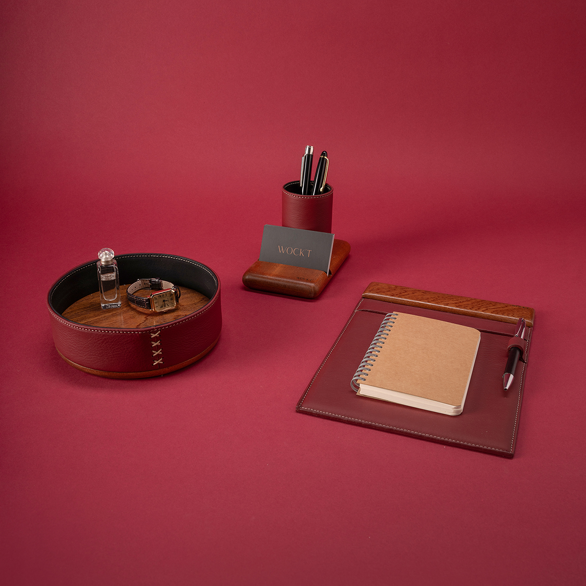 Cadeau de Saint-Valentin : l’élégance de l’artisanat en bois et cuir signé Wock’t