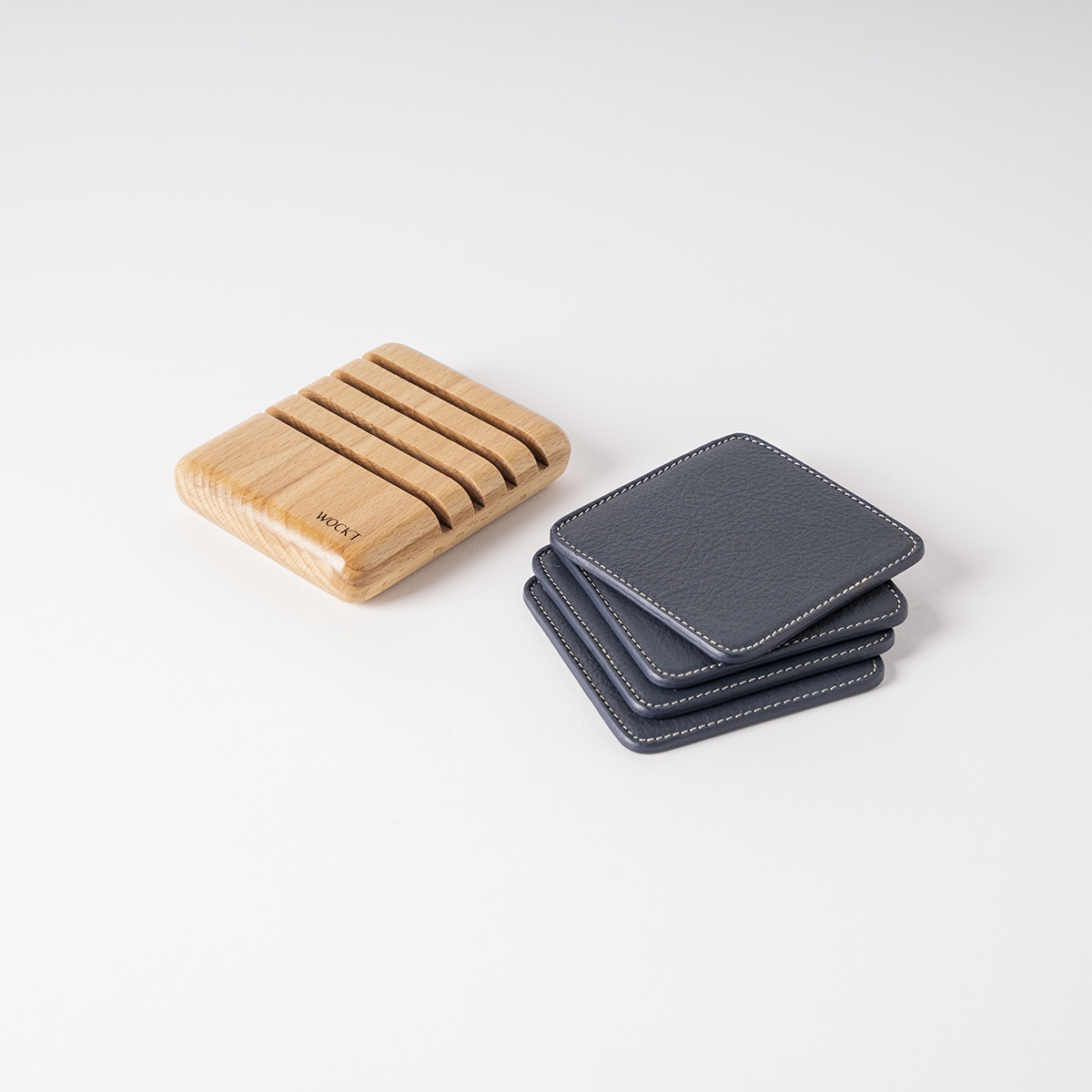 The WoCoaster Hêtre Navy Blue