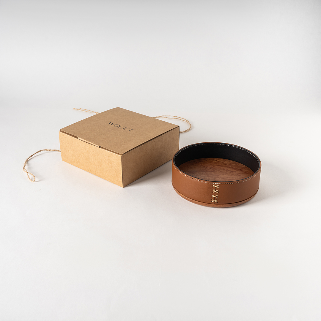 Pack Prestige Acajou Camel - Cadeau d'entreprise Tunisie