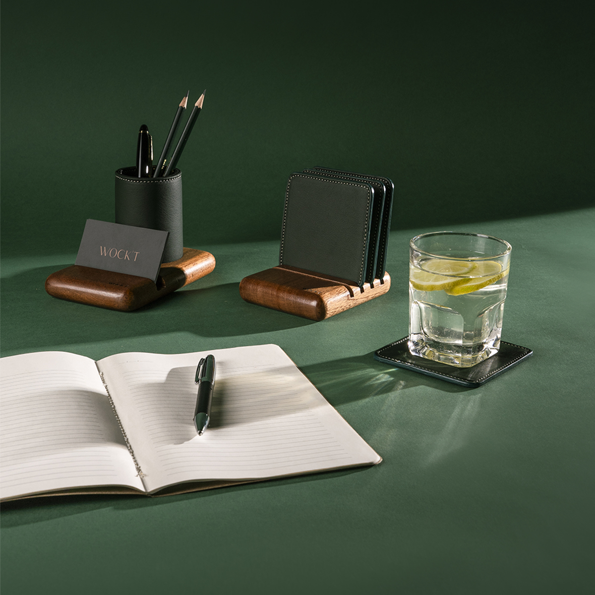 Pack Hub Acajou Olive - Cadeau fin d'année Tunisie