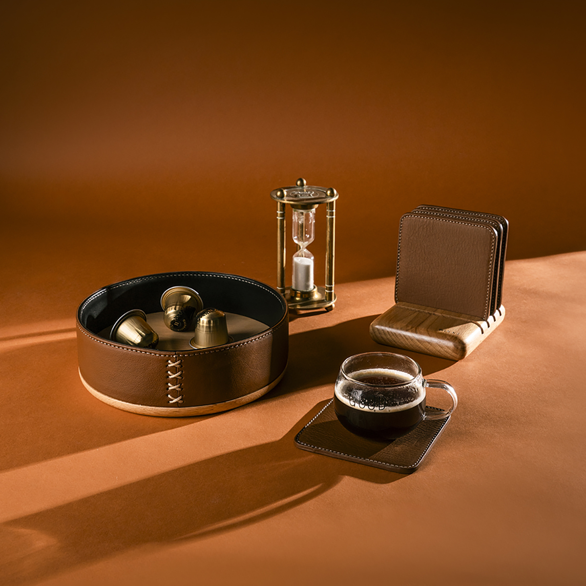 Pack Wave Hêtre Camel - Cadeau Fin d'année Tunisie